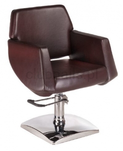 Fotel fryzjerski NICO BD-1088 brązowy