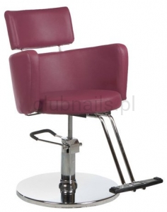 Fotel fryzjerski LUIGI BR-3927 wrzosowy