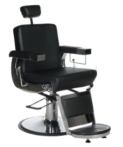 Fotel fryzjerski LUMBER BD-2121 Czarny
