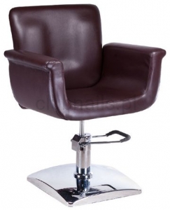 Fotel fryzjerski ELIO brązowy BD-1038