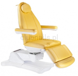 Elektryczny fotel kosmetyczny Mazaro BR-6672 Miodowy