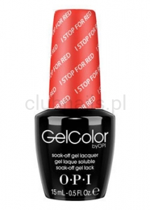 OPI - GelColor - I STOP for Red *BRIGHTS COLLECTION 2015* (C) #GCA74
