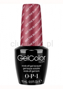 OPI - GelColor - Got the Blues for Red *RED SHADES COLLECTION 2013* #GCW52