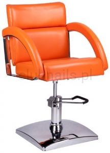 Fotel fryzjerski DINO pomarańczowy BR-3920