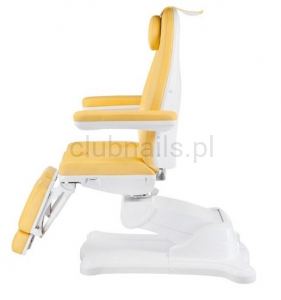 Elektryczny fotel kosmetyczny Mazaro BR-6672A Miodowy
