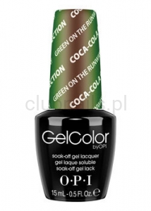OPI - GelColor - Green on the Runway *COCA-COLA & OPI COLLECTION 2014* #GCC18