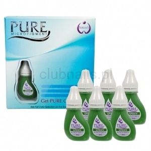 BioTouch Permanent Makeup Pigment Pure Green - 6x3ML