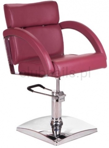 Fotel fryzjerski DINO wrzosowy BR-3920