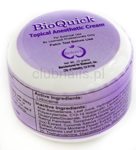 BioQuick Tropic Anesthetic Cream Biotouch