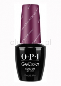 OPI - GelColor - What’s the Hatter with You? *ALICE THROUGH THE LOOKING GLASS COLLECTION 2016* (C) #GCBA3