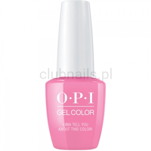 GCP30 OPI GEL COLOR- Lima Tell You About This Color (Peru collection)